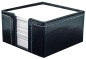 Preview: Zettelkasten PREMIUM LEDER VINTAGE schwarz